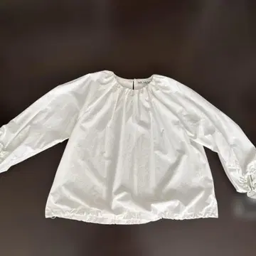 MICA&DEAL 새상품, 미사용 화이트 긴팔 블라우스