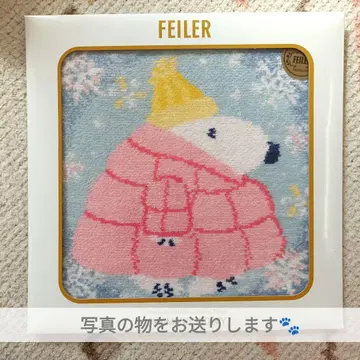 FEILER 스누피 타월 손수건 오카이모노 스누피 페이러 3