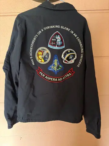 BBC 미션 패치 자켓 APE NIGO