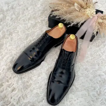 [컨디션 최상] REGAL 04ER 25cm 블랙 스트레이트 팁