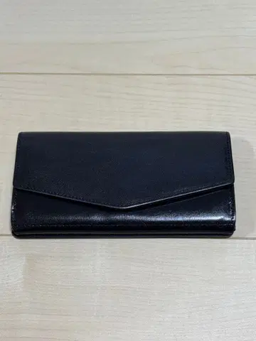 Loneo 로네오 베이직 컴팩트 장지갑 도치기 가죽 블랙