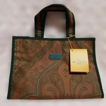 ETRO 페이즐리 무늬 토트백 중형