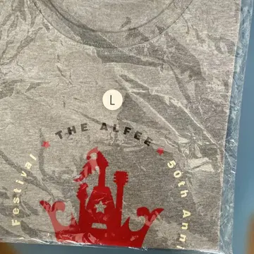 THE ALFEE 50주년 기념 T셔츠 L 사이즈