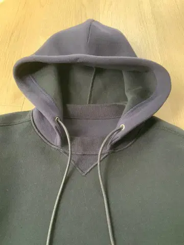 미사용 새상품 24SS sacai 스펀지 맨투맨 절개 후드티 2