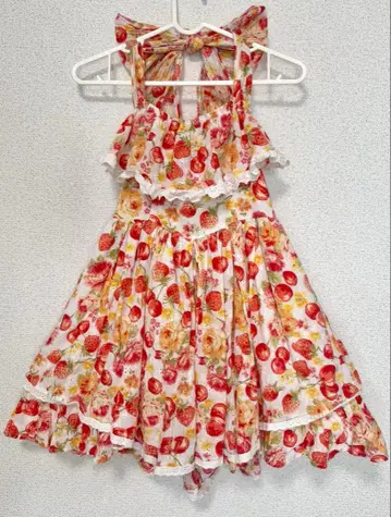 LIZ LISA 후르츠 패턴 원피스 [ 헤이세이 갸루 ]