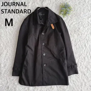 저널 스탠다드 스텐카라 코트 블랙 클래식 M 남성용 가을/겨울