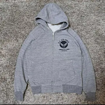 버즈릭슨 U.S.AIR FORCE 풀 집업 맨투맨 후드티