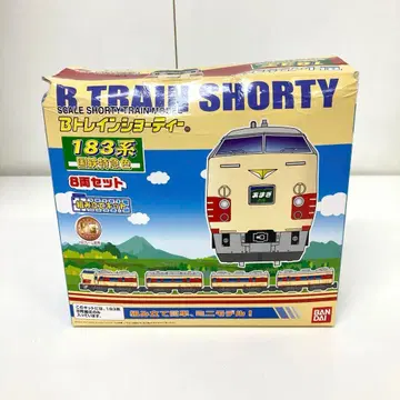 g486-d B 기차 쇼티 183계 국철 특급색 8량 세트 미사용