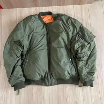 MA-1 다운 자켓 올리브 그린