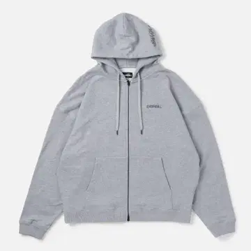 genzai 겐자이 지퍼 후드티 그레이 M