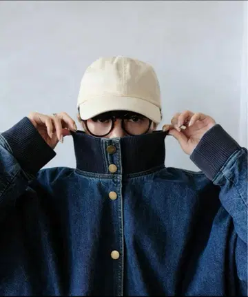 오버 사이즈 데님 자켓