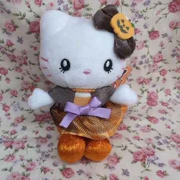 헬로키티 할로윈 봉제 인형 약 10cm