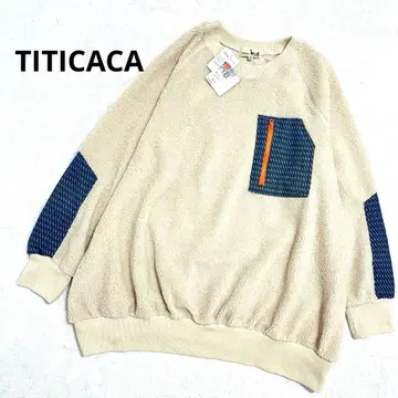 택 포함 새상품 티티카카 TITICACA 엘르 보아 풀오버