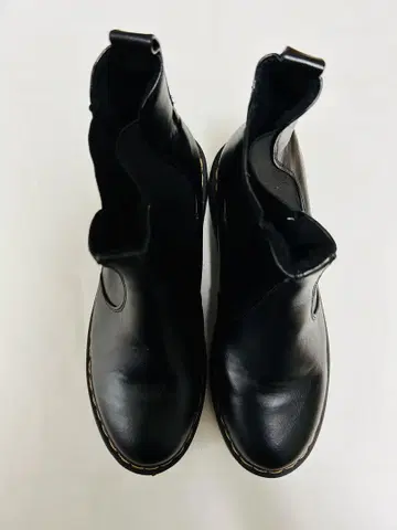 블랙 사이드 고어 부츠