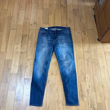 빅 존 스트레이트 데님 인디고 30