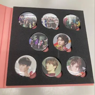 초특급 유키 Dear No.8 회장 한정 캔뱃지 세트