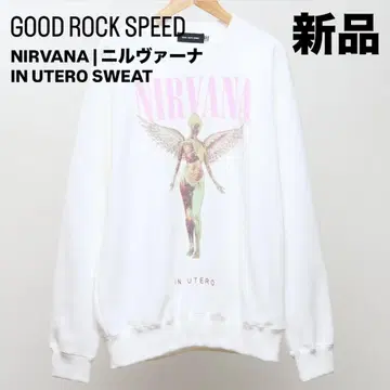 GOOD ROCK SPEED 닐바나 IN UTERO SWEAT 새상품