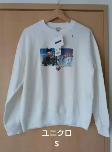 택 포함 새상품 UNIQLO 유니클로 드래곤볼 스웨트 셔츠 S