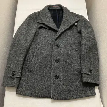 새상품 TAKAQ 타카큐 코트 L large men's 그레이 긴팔