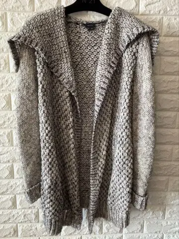 새상품급 띠어리 울 니트 가디건 그레이 S