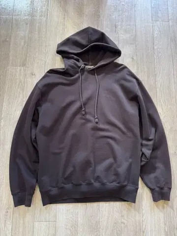 AURALEE SUPER SOFT HEAVY SWEAT PARKA 4