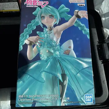하츠네 미쿠 BANPRESTO EVOLVE 클리어 룩스 에메랄드 젬