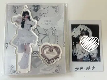 프리티츄 PrettyChuu 시로사키 리코 아크릴 스탠드 폴라로이드