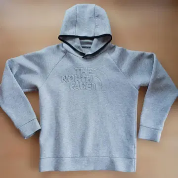 THE NORTH FACE 그레이 후드 부착 후드티 NT11764