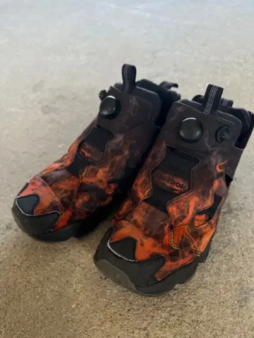 Reebok Instapump Fury 오렌지/블랙 프레임