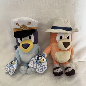 [ 정품 ] 어드벤처 블루이&빙고 봉제 인형 세트