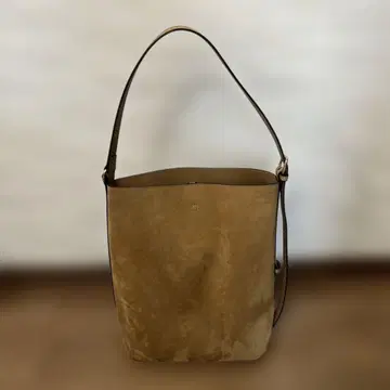 H&M 스웨이드 숄더 토트백 파우치 포함 에이치앤엠