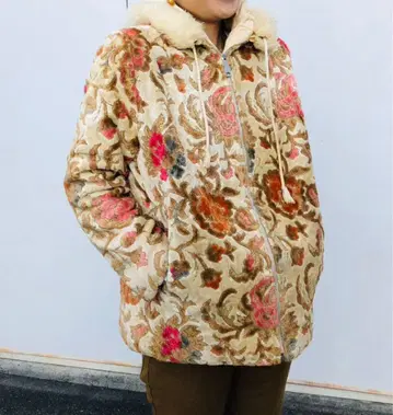 빈티지 60s 고블랑 카펫 코트