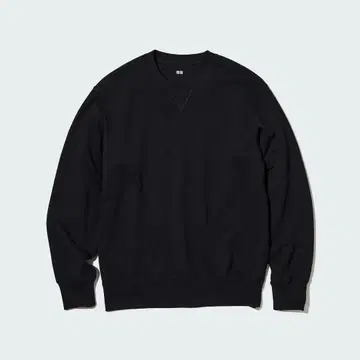 UNIQLO 스웨트 셔츠 블랙 XL 24FW