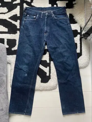 DENIME 드님 블루 셀비지 데님 34 스트레이트 데님