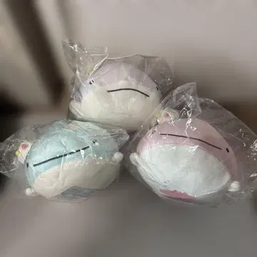 진베에상과 아이스크래프트 슈퍼 모찌모찌 만마루쨩 봉제 인형 (S)