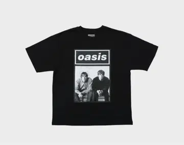 XL oasis Live'25 투어 포토 모노 티셔츠
