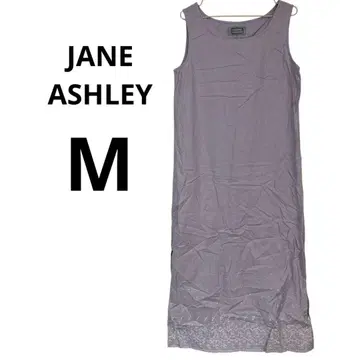JANE ASHLEY [ M ] 슬리브리스 무릎 기장 원피스 퍼플