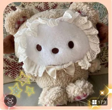 새상품 [ 포차코 ] 산리오 캐릭터즈 최애 쿠킹 카페 곰 봉제 인형 2