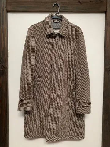 Herno / 스트라이프 체스터 코트