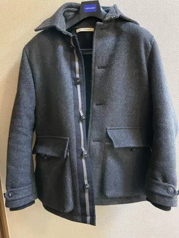 Journal Standard 울 코트 차콜 그레이 사이즈 L