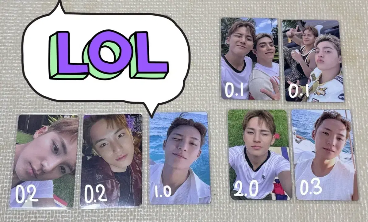 Seventeen CxM u mingyu poca wts