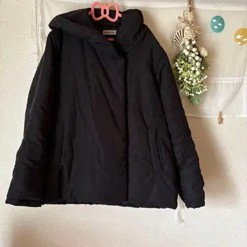 SM2 블랙 다운 자켓