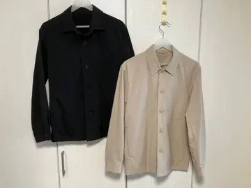 유니클로 감동 셔츠 자켓 2벌 세트 S
