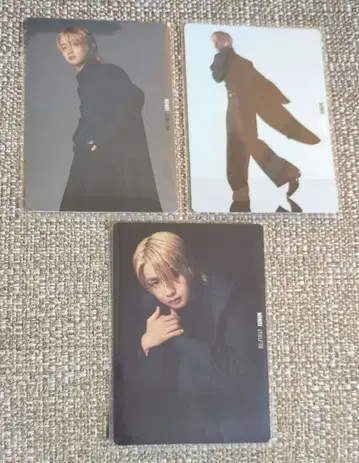 BE:FIRST 준논 앨범 BE:ST 봉입 트레이딩 카드 ABC