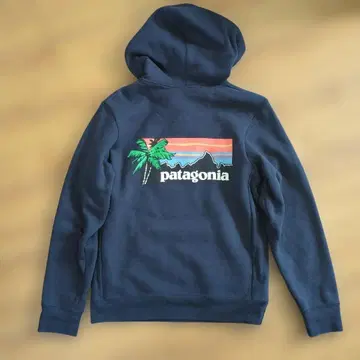 하와이 한정판 patagonia 파타고니아 네이비 후드티 후디