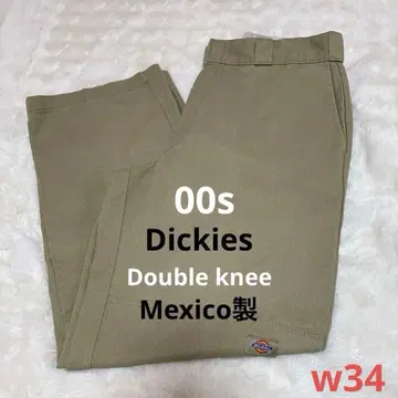 Dickies 더블니 워크 팬츠 멕시코제 베이지