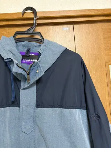 THE NORTH FACE 퍼플 라벨 마운틴 파카 인디고