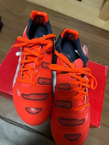 푸마 축구 스파이크 에보 파워 2.2 HG 라바 블라스트 토탈 이클립스