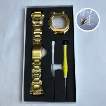 미사용 새상품 G-shock GX-56 용 호환 케이스 스테인리스 골드