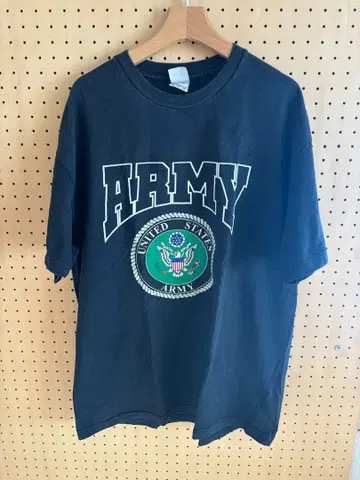 U.S. Army 블랙 T셔츠